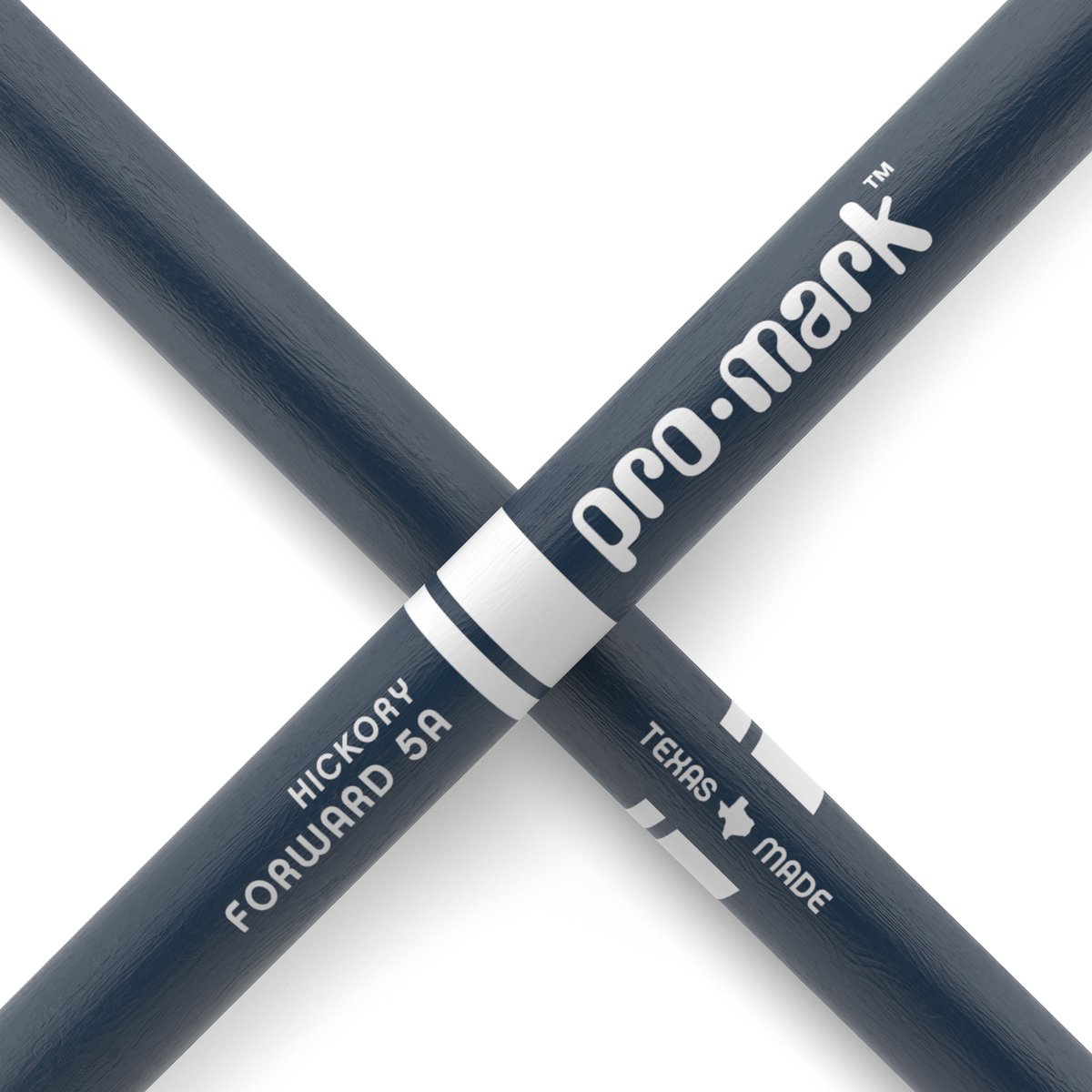 Promark TX5AW Classic Forward 5A Blue hickory drumstokken - blauw met houten tip
