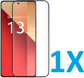 Volledige dekking Screenprotector Glas - Tempered Glass Screen Protector Geschikt voor: Xiaomi 13 Pro - 1x