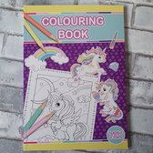 Colouring book eenhoorns, kleurboek, 72 kleurplaten, creatief