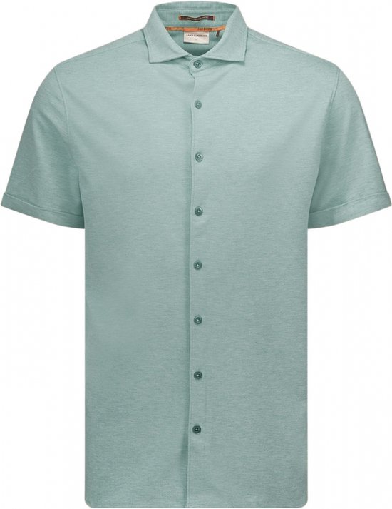 NO-EXCESS Chemise Chemise Manches Courtes Jersey Stretch 23420281 058 Menthe Taille Homme - XL