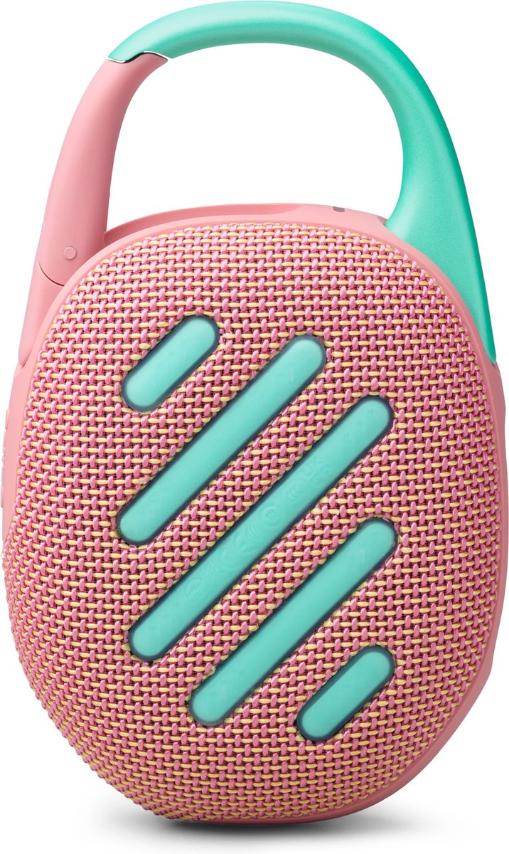 JBL Clip 5 - Draagbare Bluetooth Mini Speaker - Met Haak om te hangen - Draadloos Muziek Box - 12 uur - Waterbestendig - IP67 - Roze – foto 6