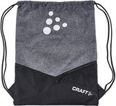 Craft Squad Gymbag - Donkergrijs Gemeleerd | Maat: ONE