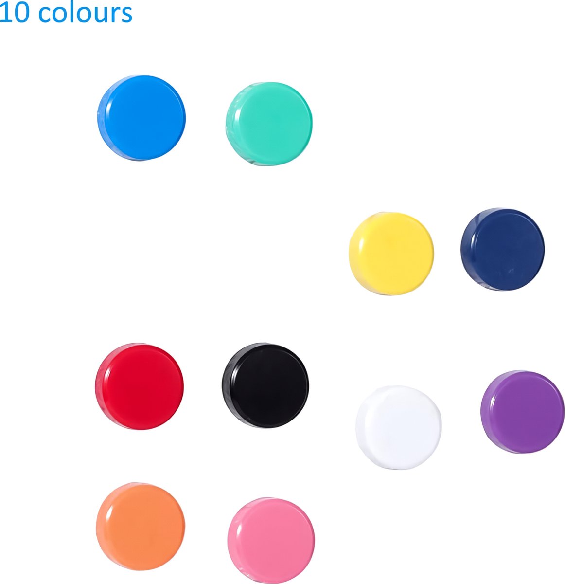 20 Aimants Frigo Cœur Dorés - Petits Magnets Puissants & Décoratifs Pour Cuisine, Tableau Magnétique, Bureau - Lot Avec Pastilles - Cadeau Élégant Et Pratique