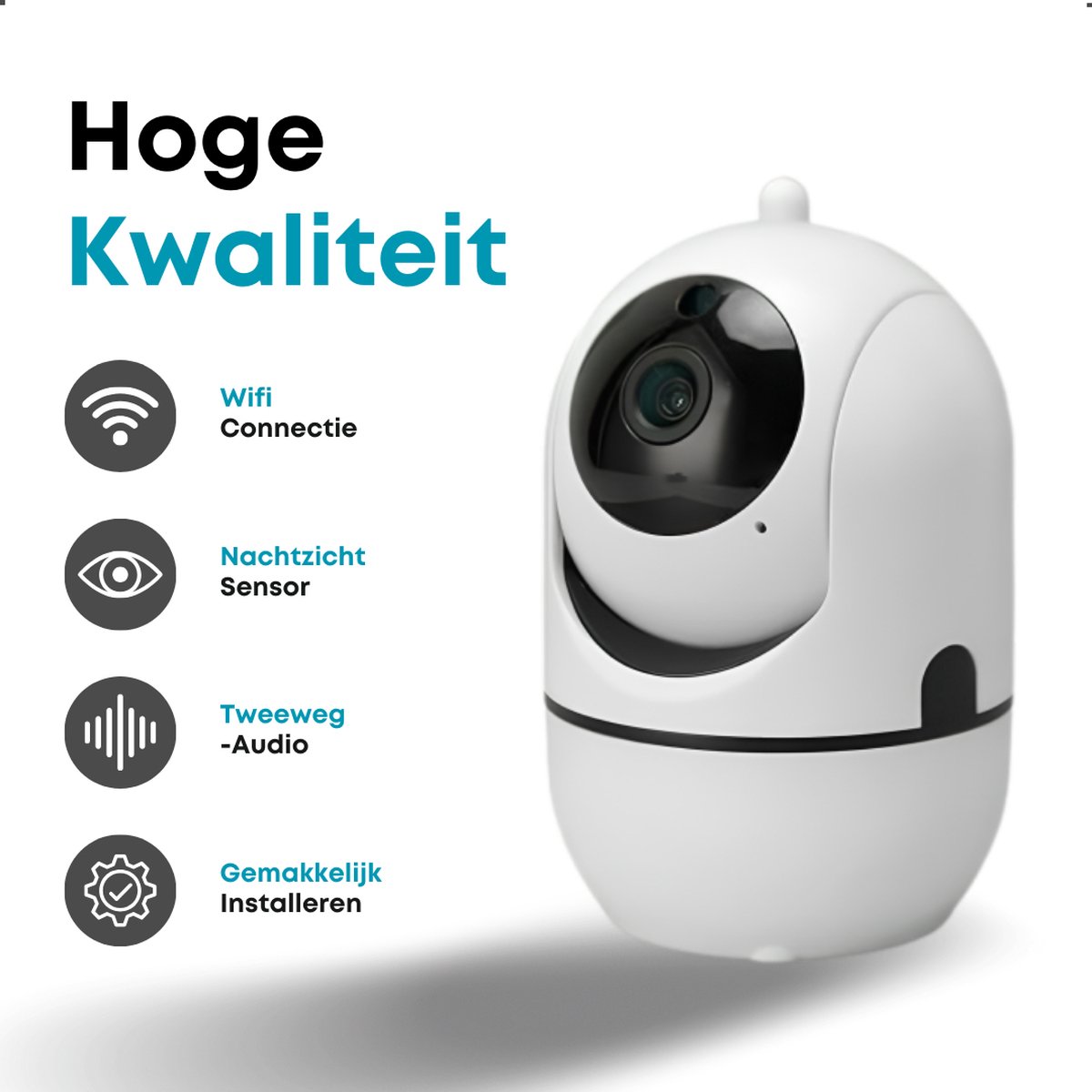 HappyLEDS Babyfoon met Camera en App thumbnail 2