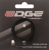 Zadelpenklem Edge ø34.9 aluminium met inbusbout - zwart