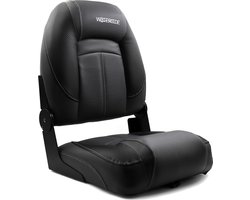 Waterside Lowback Bootstoel - Jack - Dark Series - Opklapbaar - Zeer comfortabel - Waterafstotend