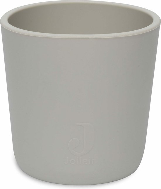 Jollein - Drinkbeker (Nougat) - Siliconen - Baby Drinkberker, Baby Bestek - 6-18 maanden van Jollein — afbeelding 5