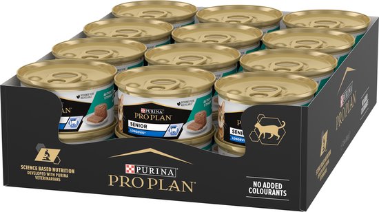 Pro Plan Senior Kat 7+ - Kattenvoer Natvoer - Tonijn - 24 x 85 g