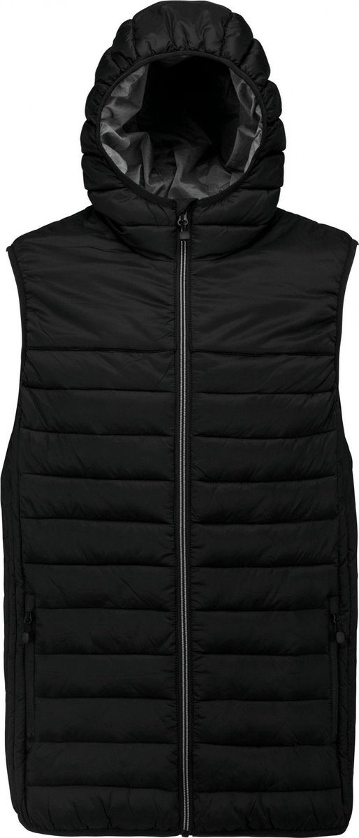 PROACT® Bodywarmer met capuchon volwassene PA237 - Black - XL