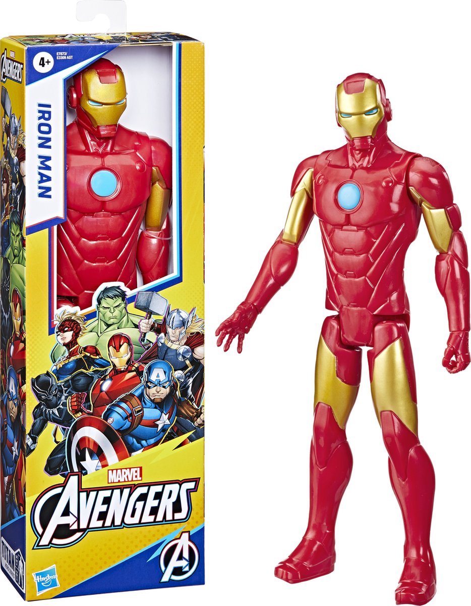Marvel Avengers Titan Hero - Speelfiguur (30cm) - Iron Man — afbeelding 2