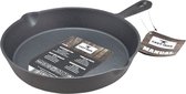 Cookinglife Koekenpan Cast Iron Gietijzer - ø 20 cm - Zonder anti-aanbaklaag