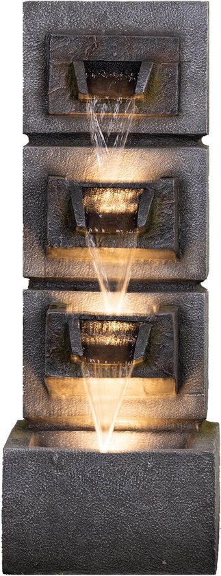 Waterornament Texas - Polystone - 88,5cm - Incl. Pomp en Verlichting