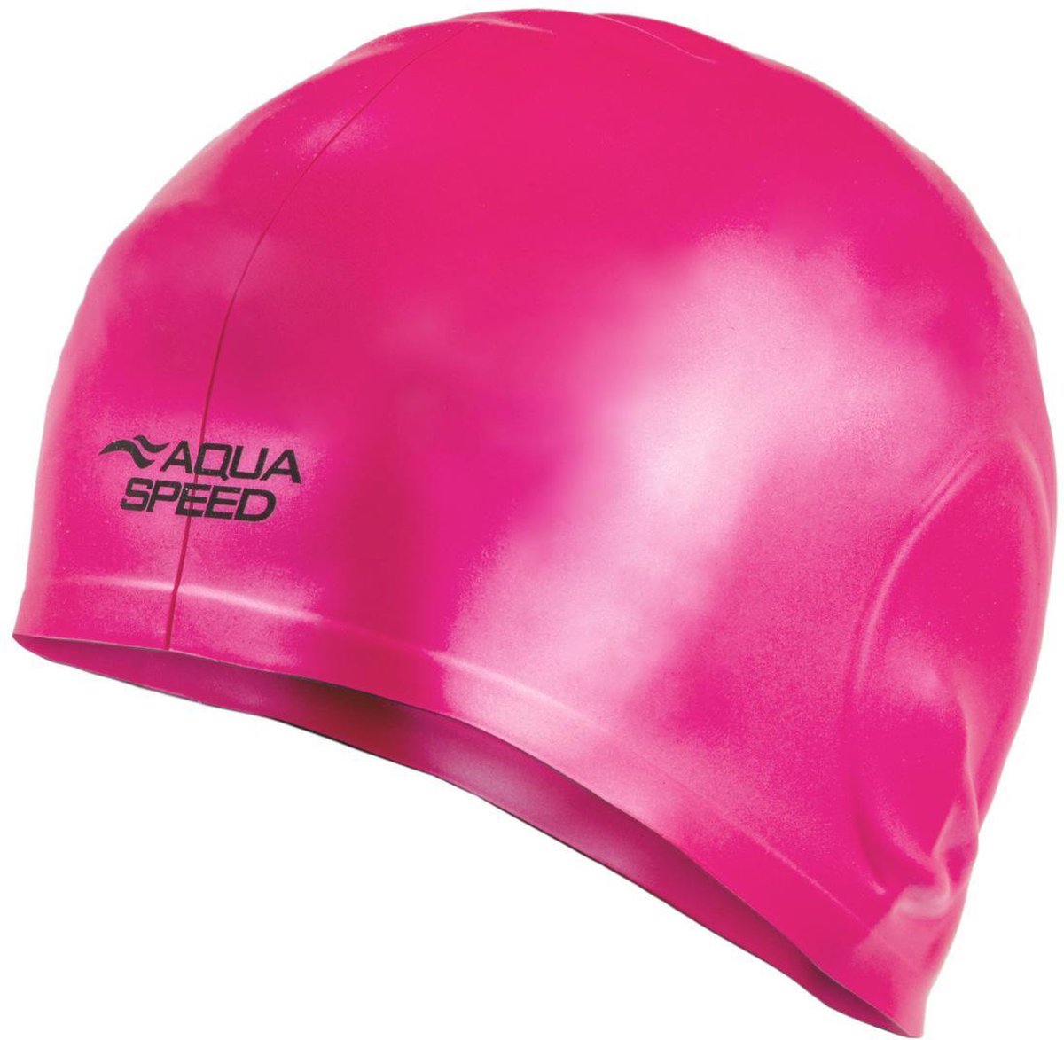 Aqua Speed Siliconen Zwem- en Badmuts - Comfortabel, Extra Groot voor Lang Haar, Met Speciale Ooruitsparing -