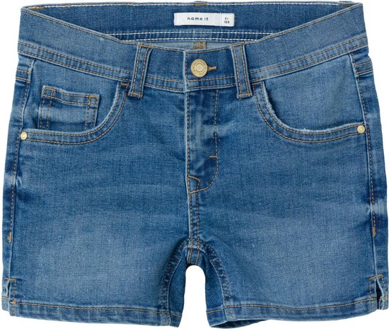 NAME IT NKFSALLI SLIM DNM SHORTS 9843-IC TB Meisjes Jeans - Maat 158