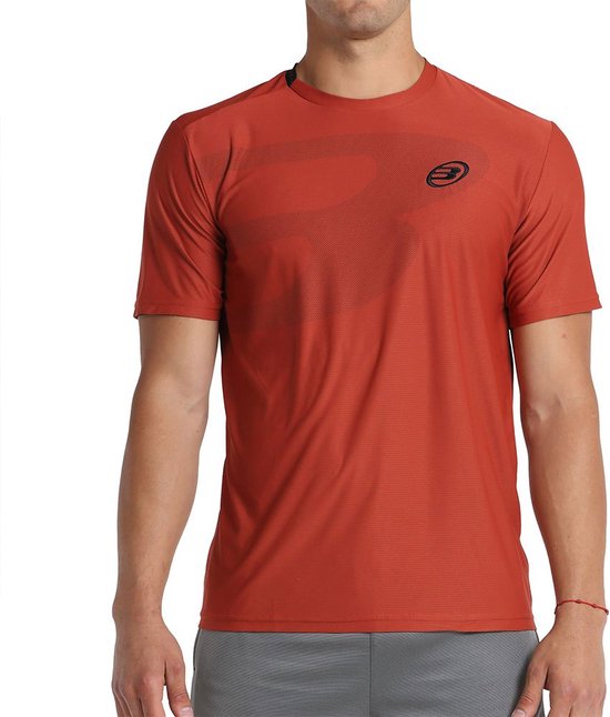 Bullpadel T-Shirt Unale Rood Padel Maat L