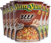 6x Yum Yum Noodles Soep Cup Rund 70 gr