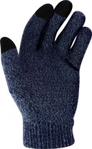 Universal Tactile Handschoenen Behouden Tactile Fluidity Stretch Unisex Blauw