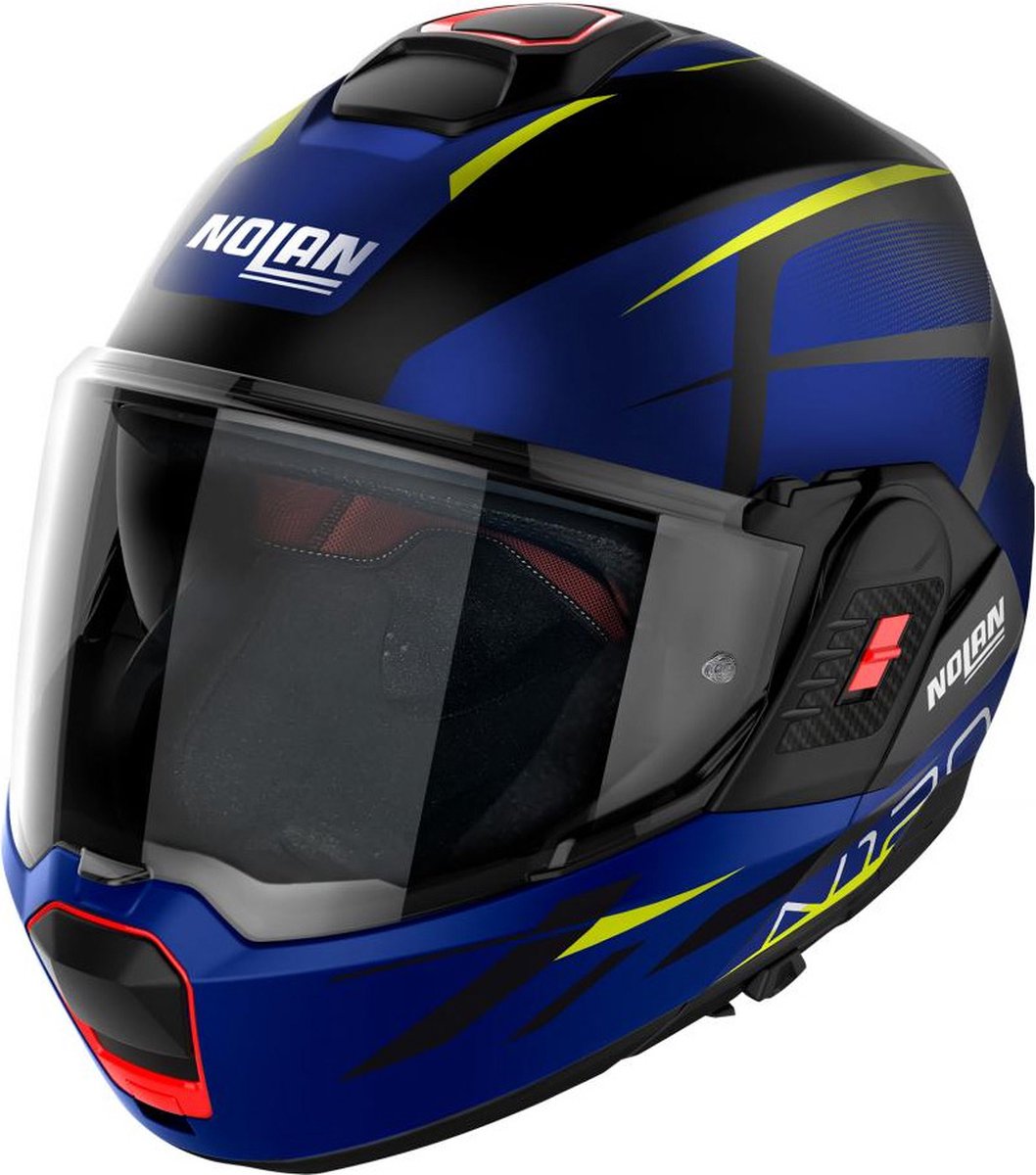 N120-1 NIGHTLIFE N-COM 028 XXL MOTORHELM SYSTEEMHELM MODULAIR