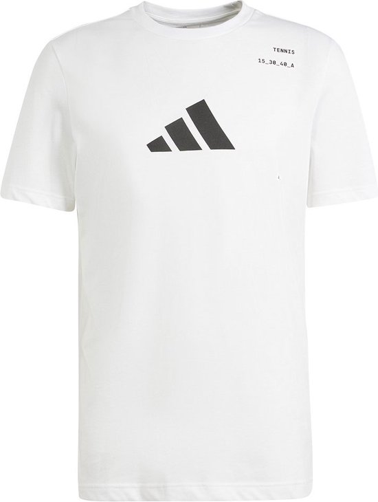 Adidas Tns Cat G T-shirt Met Korte Mouwen Wit L Man