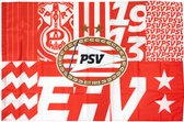 VlagDirect - PSV drapeau - PSV Football Team drapeau - 90 x 150 cm.