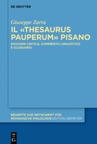 Beihefte zur Zeitschrift fur Romanische Philologie417- Il «Thesaurus pauperum» pisano
