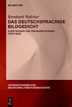 Untersuchungen zur Deutschen Literaturgeschichte160-Das deutschsprachige Bildgedicht