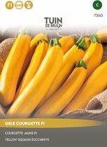 Tuin de Bruijn® zaden - Gele Courgette F1 - Tuinderskwaliteit - goed in grote potten te telen