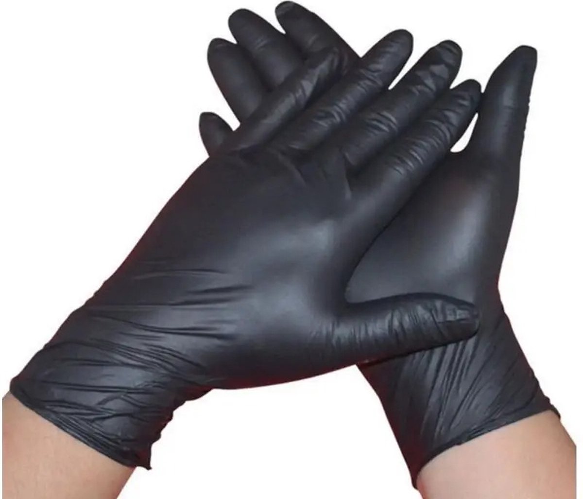 Goedkoopste 100x Wegwerp Handschoene - Nitril handschoenen - Latexvrij - Poedervrij - LOUZIR