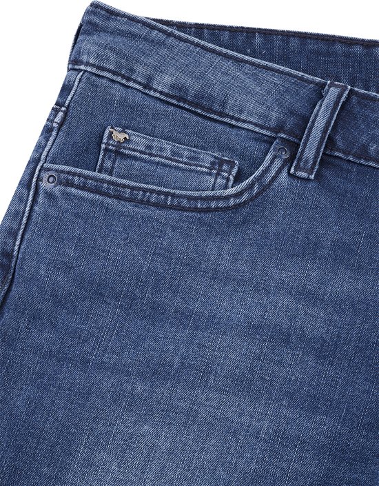 Mustang Bermuda court femme régulier/droit Blauw