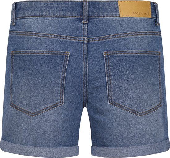 Noisy May Lot de 2 Pantalons en Jeans courts BeLucky pour femme, Pantalons régulière/droite, Blauw, pour Adultes