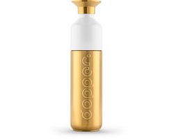 foto van Dopper Steel Limited Edtion Drinkfles - 490 ml - Gold