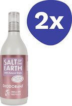 Salt of the Earth Deodorant Roll-on Refill - Lavendel & Vanille (2x 525 ml)