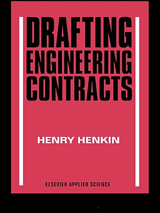 Drafting Engineering Contracts - cover