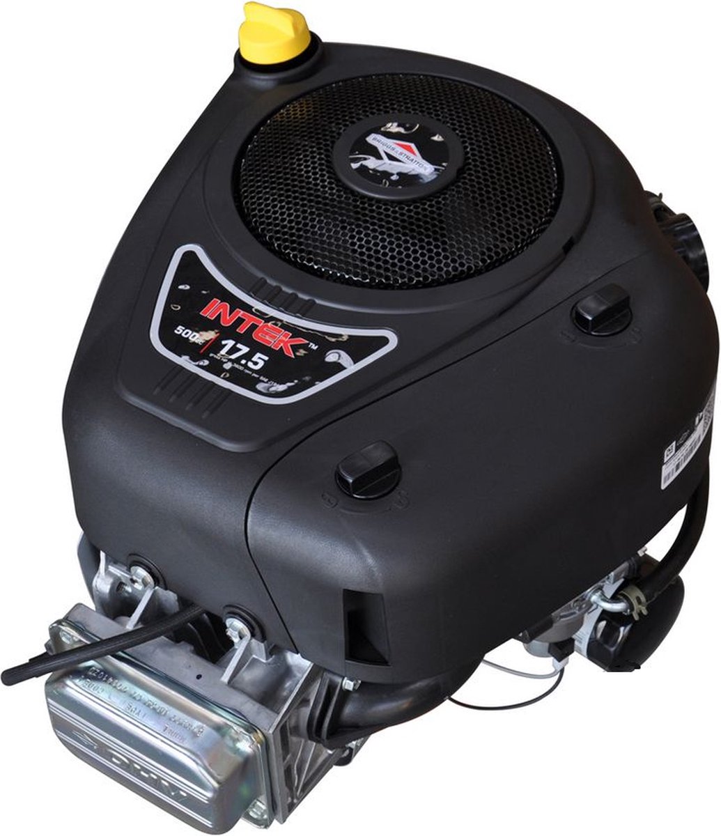 BRIGGS & STRATTON Intek OHV 17.5 - VERTICAL - 25,4 x 80 mm - electrische start - met oliefilter - met benzinepomp - geen uitlaat - choke a matic