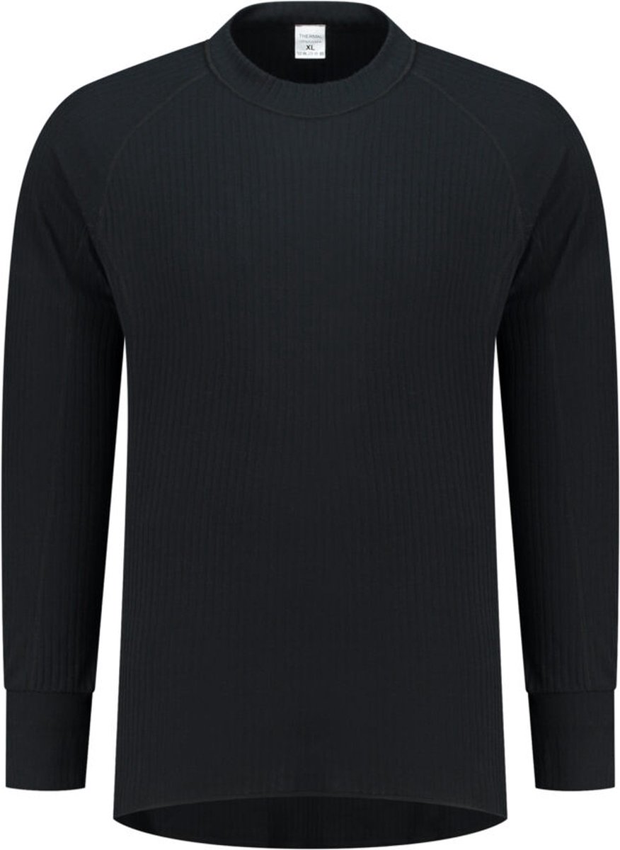 JS Thermoshirt lange mouw - Zwart - Maat XL