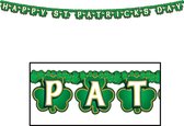St. Patricks Day feestslinger - 205 x 11 cm - groen - van papierÃÂ