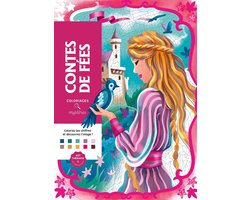 Disney Coloriages Mystères Contes de Fées - Kleuren op nummer Kleurboek voor volwassenen - hachette heroes