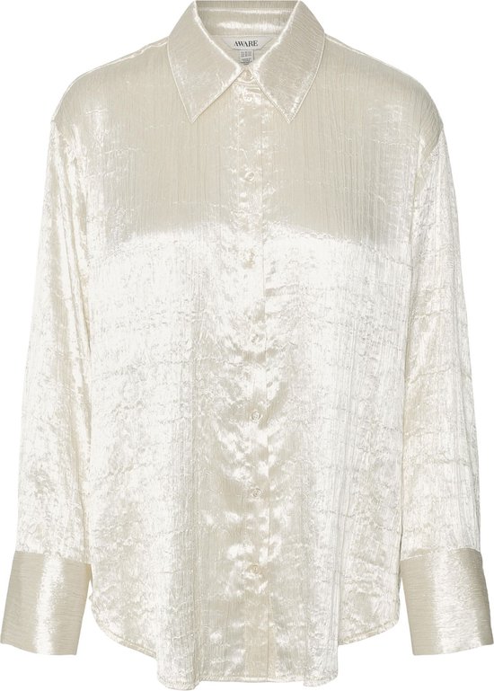 Vero Moda Blouse Vmjohaha Ls Shirt Vma 10305198 Birch Dames Maat - S