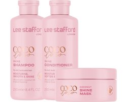 Lee Stafford - CoCo LoCo Care XL Set - 250ml+250ml+200ml
