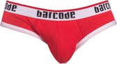 Barcode Berlin Maxime Backless Brief Red - MAAT L - Heren Ondergoeds (erotisch) - Slip voor Mans (erotisch) - Mannen Mannen Slip