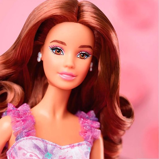 Barbie Signature Verjaardagspop - Met roze jurk - Modepop van Barbie — afbeelding 5