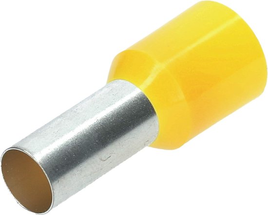 Klauke 8728 Dubbele adereindhulzen 1.5 mm² Deels geïsoleerd Zwart 1000