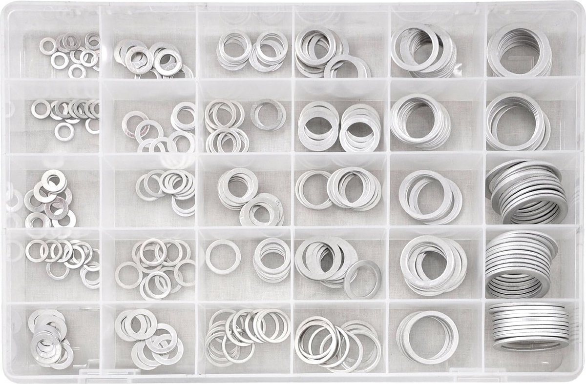 SW-assortiment stalen afdichtringen, S8143