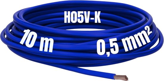 Lapp 4510093 PVC Einzelader H05V-K 1 mm² Orange 100m I Stromkabel 1x1mm² flexibel I Litzenleitung für Elektroinstallation I Einzellitze PVC I Hauskabel Orange I Anschlusskabel