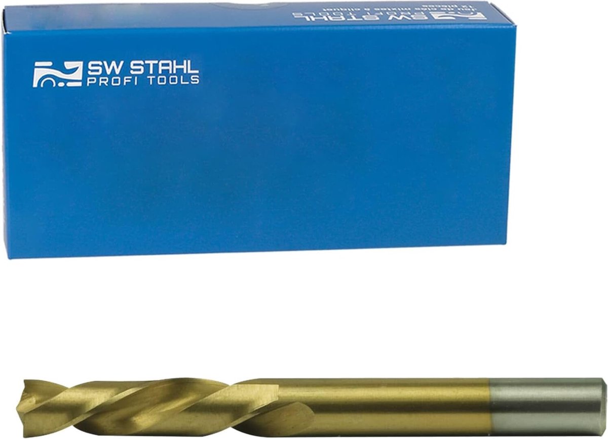 SW-Stahl 82591SB puntlasboor 8 mm titanium genitreerd ontwerp lange levensduur