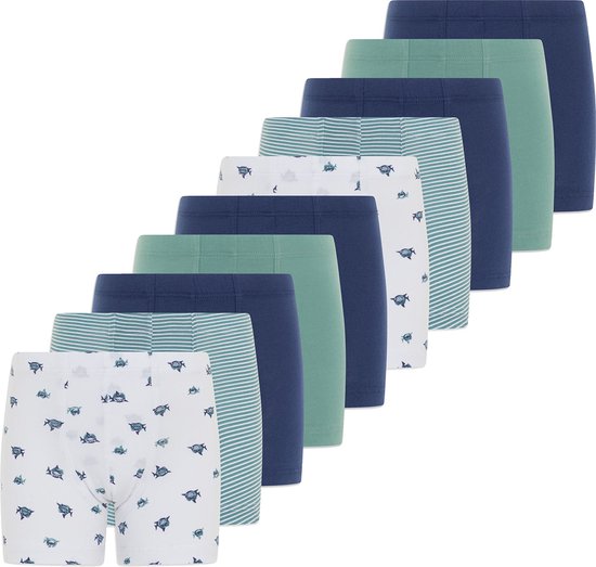 Foto: Schiesser jongens retro short pant 10 pack 95 5 organic cotton