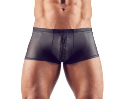Mannenboxer Met Rits - Zwart, XL