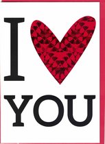 Kaart - Valentijn - I Love You SVS11