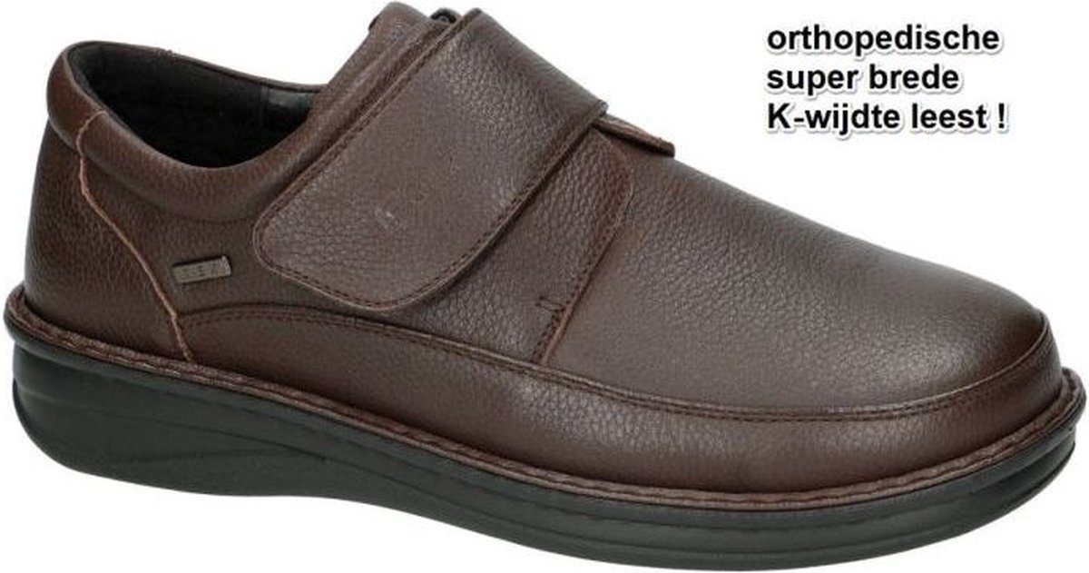 G-comfort -Heren - bruin donker - geklede lage schoenen - maat 47