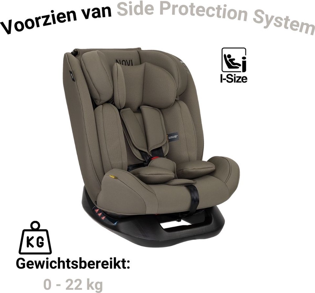 Novi Baby Lucas Premium - Autostoel - Dark Taupe thumbnail 5